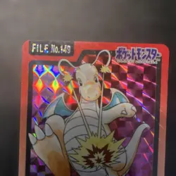 Pokemon Dragonite Carddass FILE No.149 Pocket Monsters Condition as - Image 2