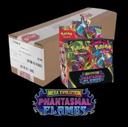 Pokemon Phantasmal Flames BOOSTER BOX SEALED CASE OF 6 11/14 PRE-SALE SHIPS ASAP - Image 1