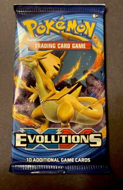 Pokemon TCG XY: Evolutions Expansion Sealed Booster Pack Charizard - Image 1
