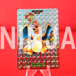 *A++ rank* Pokemon Carddass Charizard No.006 Holo Prism Red Ver. Japanese #5670 - Image 1