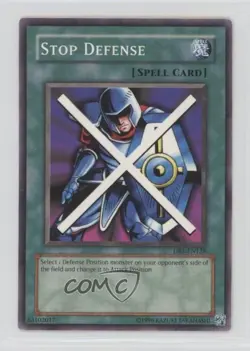 Stop Defense YuGiOh Dark Beginning 1 #DB1-EN128 2004 - Image 1