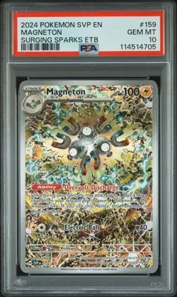 Magneton 159 Sv: Scarlet & Violet Promo Cards Holo GRADED PSA 10 perfect - Image 1