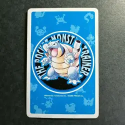 S2600 Graveler 2 of Clubs Blue Blastoise Deck Playing Poker Card Pokemon - Image 2