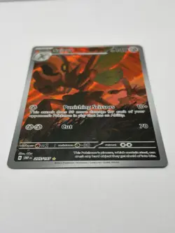 Pokemon Card TCG - Scizor 205/197 Illustration Rare Obsidian Flames Near Mint - Image 2