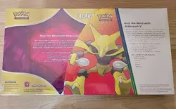 POKEMON Trading Card Game ALAKAZAM V Box with 6 Bonus Cards NEW Sealed - Image 2