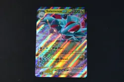 Salamence ex 114/159 Holo Shiny Pokemon TCG Card Journey Together 2025 NEAR MINT - Image 5
