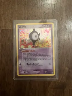 Unown K/28 Pokemon Tcg Unseen Forces Holo LP Card W/ Toploader - Image 4