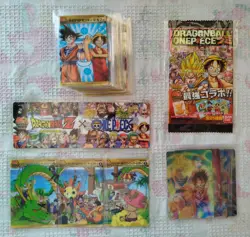 Dragon Ball One Piece Card 40th weekly Jump Gumica Morinaga Wafer Full Set - Image 1