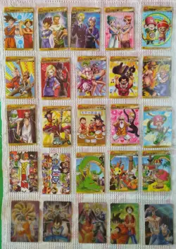 Dragon Ball One Piece Card 40th weekly Jump Gumica Morinaga Wafer Full Set - Image 5