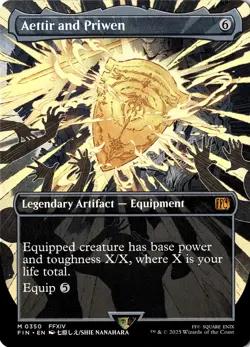 NM - Aettir and Priwen (Borderless) M FINAL FANTASY 350 - Image 1