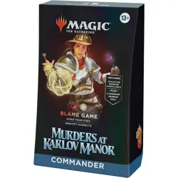 Murders at Karlov Manor Commander Deck - Blame Game MTG BRAND NEW - Image 1