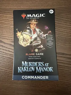 Murders at Karlov Manor Commander Deck - Blame Game MTG BRAND NEW - Image 4