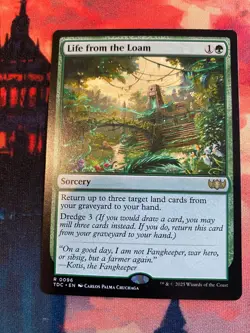 MTG Tarkir Dragonstorm Life From the Loam - Image 1