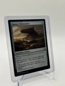 MTG 2017 Bontu's Monument - Legendary Artifact Amonkhet 225/269 Uncommon - Image 1