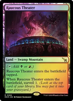 Raucous Theater R Murders at Karlov Manor FOIL 266 NM - Image 1