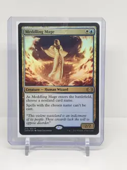 Meddling Mage FOIL Double Masters MTG - Image 1
