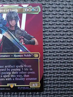 Noctis, Prince Of Lucis (Borderless) (Surge Foil) R 0546 Final Fantasy MTG - Image 3