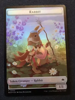 Rabbit / Finch Formation Token - Foil - BLB - MTG - NM Unplayed - EN - 0003/0006 - Image 1