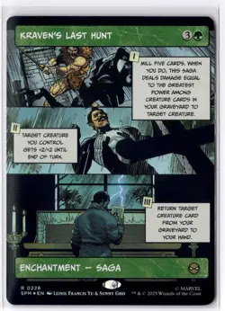Kraven's Last Hunt (Borderless) 226 MTG Marvel's Spider-Man FOIL NM/M - Image 1