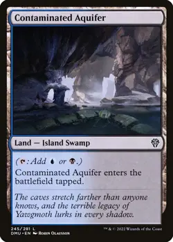 Contaminated Aquifer Foil (245) Dominaria United DMU MTG Magic - Image 1