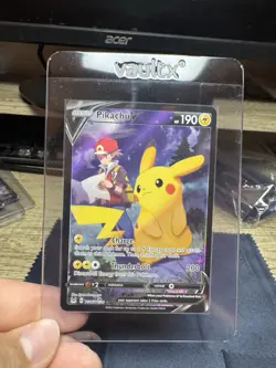Pikachu V TG16 Lost Origin Trainer Gallery Ultra Rare Holo Pokemon NM - Image 1
