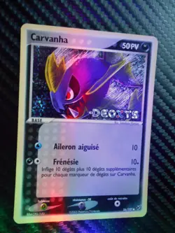 lot 7 cartes pokemon reverse logo Deoxys holo 2005 tres bon etat - Image 2