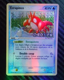 lot 7 cartes pokemon reverse logo Deoxys holo 2005 tres bon etat - Image 5