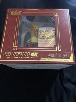 Pokemon TCG Charizard EX Super Premium Collection Figure Box New Sealed - Image 2