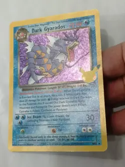 Dark Gyarados 8/82 Celebrations: Classic Collection Pokemon 25th Anniversary NM - Image 2