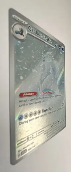Pokemon TCG NM Crabominable 149/142 Stellar Crown Holo Illustration Rare - Image 3