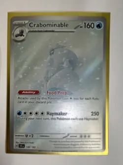Pokemon TCG NM Crabominable 149/142 Stellar Crown Holo Illustration Rare - Image 5