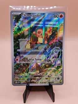 2023 Charmander #44 Black Star Promo Pokemon Obsidian Flames ETB NM - Image 1