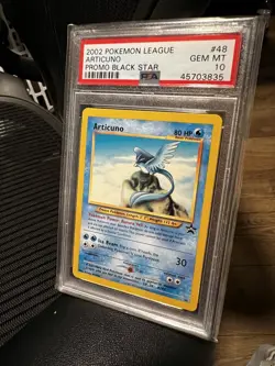 Pokemon Articuno Black Star Promo #48 2002 Pokemon League PSA 10 Gem Mint - Image 2