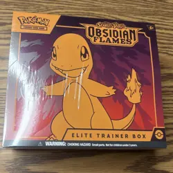 Pokemon TCG Scarlet & Violet OBSIDIAN FLAMES Elite Trainer Box • FACTORY SEALED 820650853913 - Image 1