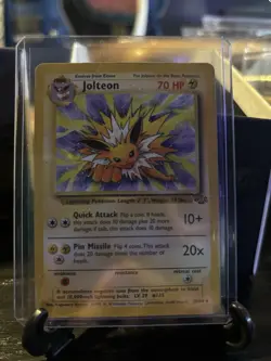 Jolteon 20/64 Jungle Unlimited LP 1999 Pokemon Vintage - Image 1