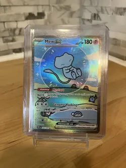 Pokemon TCG Mew EX 232/091 Special Illustration Rare Paldean Fates (Bubble Mew) - Image 1