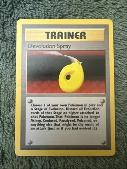 Pokemon TCG Devolution Spray 072/102 Base Set LP/MP - Image 1