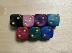 Official Complete Yu-Gi-Oh! Preregistration Promo Millennium Items Dice Set - Image 2