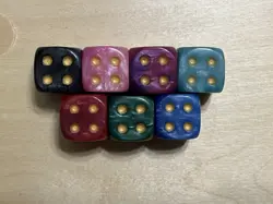 Official Complete Yu-Gi-Oh! Preregistration Promo Millennium Items Dice Set - Image 4