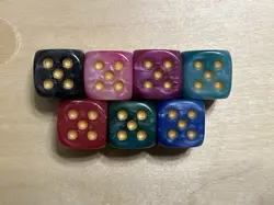 Official Complete Yu-Gi-Oh! Preregistration Promo Millennium Items Dice Set - Image 5