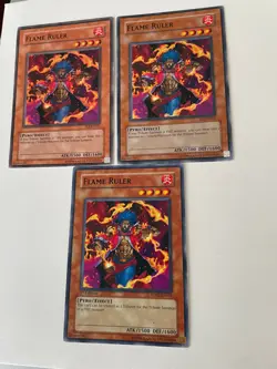 Flame Ruler - SDRL-EN016 / FET-EN031 - Common - 1st / Unl Ed. LP YuGiOh! X3 - Image 2
