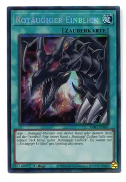 Yu-Gi-Oh! Rotaugiger Einblick Collectors Rare RA03-DE061 - Image 1
