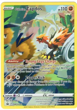 Galarian Zapdos SWSH283 SWSH: Sword & Shield Promo Cards Holo - Image 1