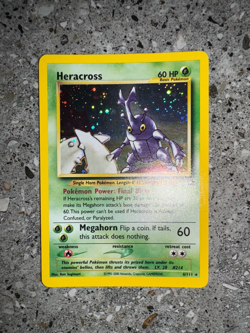Pokemon TCG Cards Heracross 6/111 Neo Genesis Holo Rare - Image 4