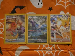 Pokemon Brilliant Stars Trainer Gallery Cards Flareon, Vaporeon, Jolteon NM+ - Image 1