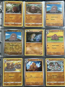 Pokemon Diglett & Dugtrio Card Collection NM From Multiplie Sets ! - Image 1