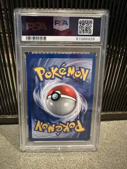 Brock’s Rhyhorn PSA 10 Pokemon 2000 Gym Heroes Card #22 - Image 2