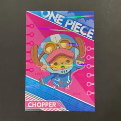 R132 Chopper Holo Japanese One Piece x Ensky Egghead Bromide Card - Image 1