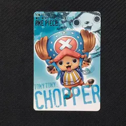 S0797 Chopper 004 Memorial Log Japanese One Piece Vintage Card - Image 1