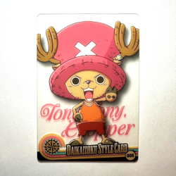 S1487 Chopper Japanese One Piece x Morinaga Wafer Clear Card - Image 1